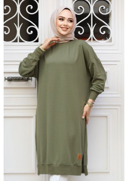 Haki Tesettür Tunik 30645HK fiyatları