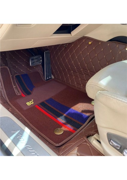 Porsche Panamera Aracına Özel 8d Çift Katmanlı Havuzlu Paspas Takımı