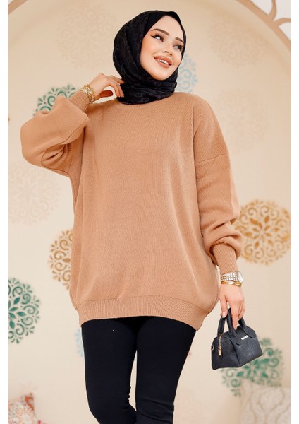 Bisküvi Tesettür Kazak Tunik 17201BS