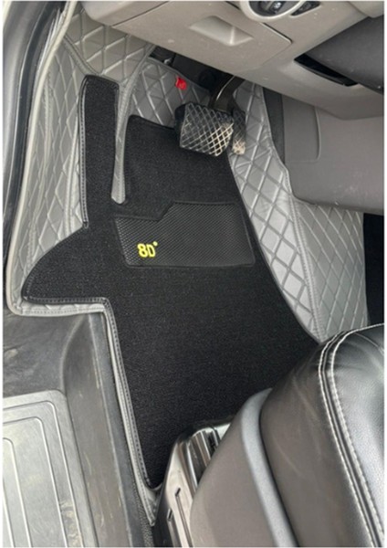 Volkswagen Transporter T6-T7 2016-2024 Aracına Özel 8d Çift Katmanlı Havuzlu Paspas Takımı