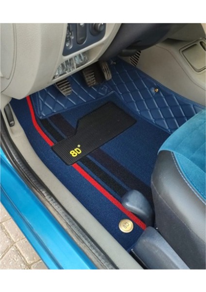 Renault Clio 2003-2008 Arası Araca Özel 8d Çift Katmanlı Havuzlu Paspas Takımı