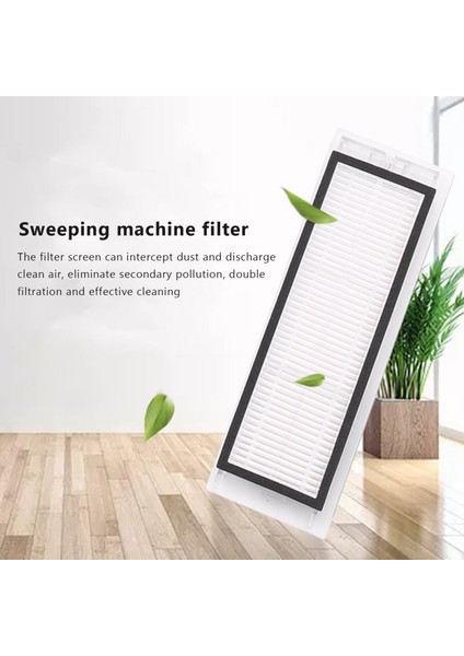 Yedek Paspas Bezi Paçavralar Ana Silindir Fırçalar 360 S7 Elektrikli Süpürge Yedek Parçaları Aksesuarları Için Hepa Filtre (Yurt Dışından)