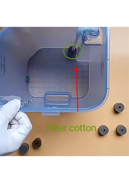 Narwal Freo x Için Ultra Vakum Parçaları Ag+ Sterilizasyon Gümüş Iyon Modülü Su Deposu Köpük Filtre Yedek Parçaları 6 Pcs (Yurt Dışından)