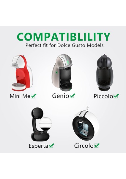 6 Adet Yeniden Kullanılabilir Renkli Kahve Filtresi Dolce Gusto Yeniden Doldurulabilir Kahve Kapsülleri Kahve Kapsül Kabuğu Filtresi (Yurt Dışından) fırsatları