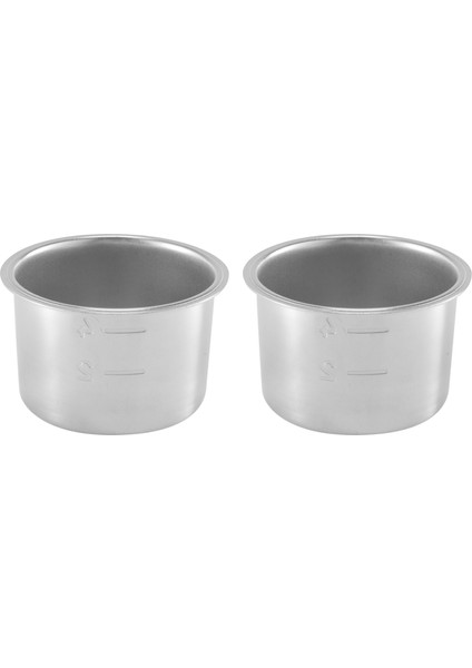 2 Adet 51MM 4 Bardak Filtre Yedek Filtre Sepeti Delonghi EC680/EC685 Espresso Için Kahve Dipsiz Portafiltre (Yurt Dışından)
