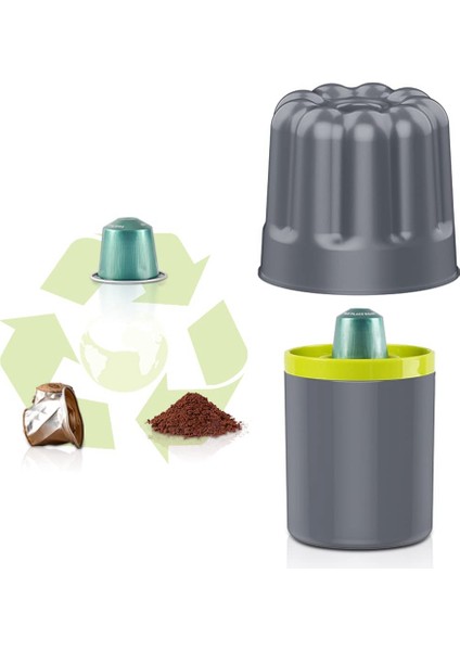 Alüminyum Kahve Kapsülü Geri Dönüşüm Kutusu Küçük Boy Kahve Kapsülü Geri Dönüşüm Kovası Aracı (Yurt Dışından) modelleri