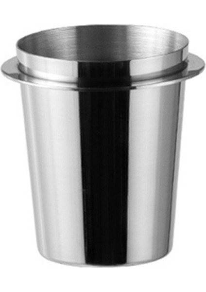 Gümüş 58MM Kahve Dozajlama Kabı Paslanmaz Çelik Kahve Kupası Taşıma Kabı Paslanmaz Çelik Evrensel Toz Toplayıcı (Yurt Dışından)