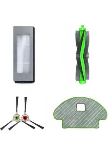 Irobot Roomba Combo 110 113 R113840 R Robot Süpürge Ana Yan Fırça Hepa Filtre Paspas Bezi Yedek Parçaları (Yurt Dışından)