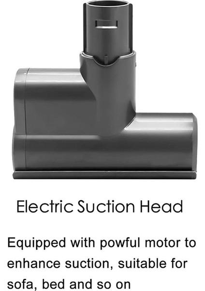 Dyson V6/DC58/DC59/DC62/DC74 Çubuk Elektrikli Süpürge Için Mini Motorlu Alet Fırça Başlığı Mayt Temizleme Başlığı Yedek Parçaları (Yurt Dışından)
