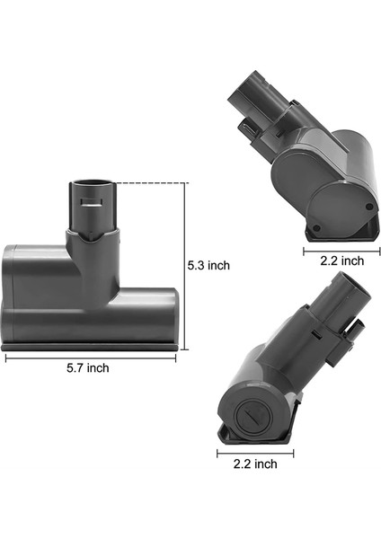 Dyson V6/DC58/DC59/DC62/DC74 Çubuk Elektrikli Süpürge Için Mini Motorlu Alet Fırça Başlığı Mayt Temizleme Başlığı Yedek Parçaları (Yurt Dışından)