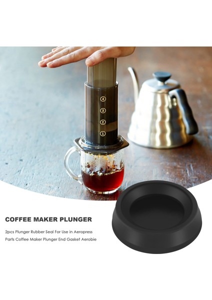 Aeropress Parçalarında Kullanım Için Piston Kauçuk Contası Kahve Makinesi Piston Ucu Contası Aerobie (2'li Paket) (Yurt Dışından) fırsatları