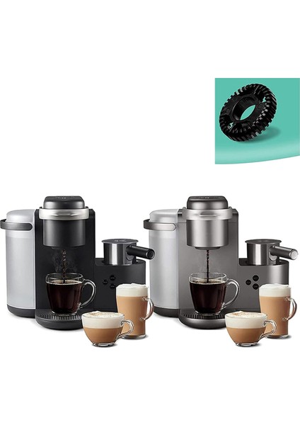 Keurig K-Cafe Latte ve Cappuccino Makineleri Için 3 Paket Süt Köpürtücü Yedek Çırpıcı (Yurt Dışından)