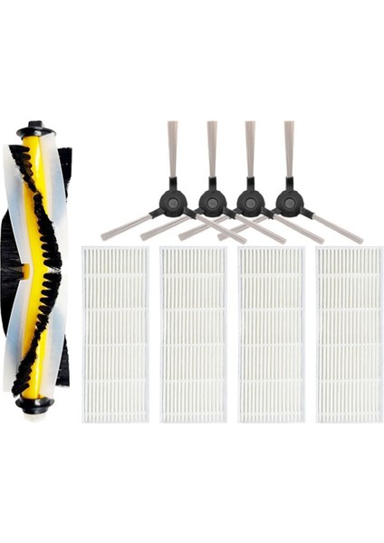 Redmond RV-R500 Için, Eziclean Power Animal Robot Süpürge Yedek Parçaları Ana Yan Fırça Hepa Filtresi (Yurt Dışından)