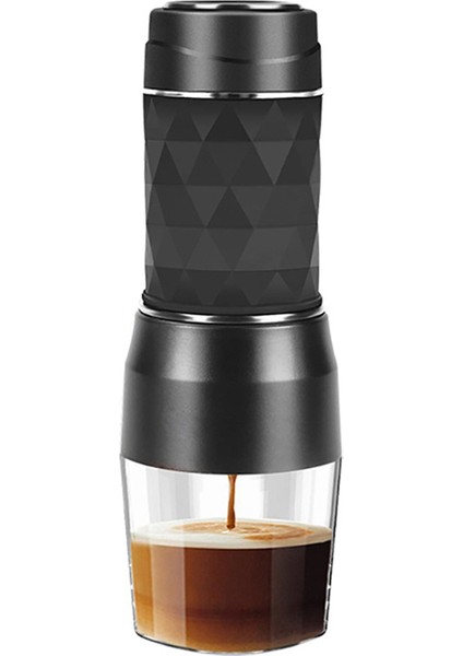 Espresso Kahve Makinesi El Pres Kapsül Öğütülmüş Kahve Demleyici Taşınabilir Kahve Makinesi Fit Kahve Tozu Kahve Kapsülü (Yurt Dışından)