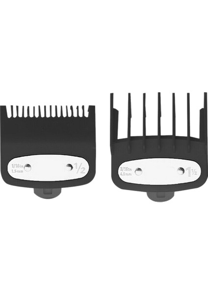 2 Adet Saç Kesme Makinesi Limit Tarak Kılavuzu 1.5mm/4.5mm Boyut Berber Wahl Için Yedek (Yurt Dışından)