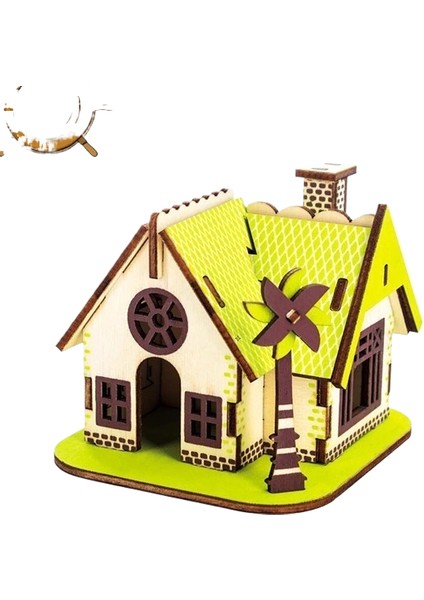 Yeni Ahşap Yapboz Modeli 3D Üç Boyutlu Eğitici Oyuncaklar (Yurt Dışından)