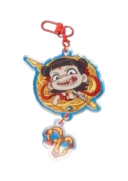 Nezha Karikatür Anahtarlık (Yurt Dışından)