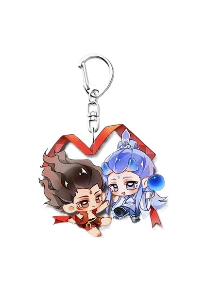 Nezha Karikatür Anahtarlık (Yurt Dışından)