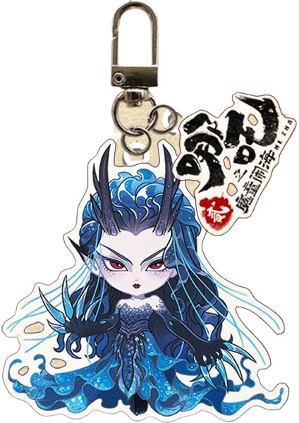 Nezha Karikatür Anahtarlık (Yurt Dışından)