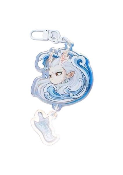 Nezha Karikatür Anahtarlık (Yurt Dışından)