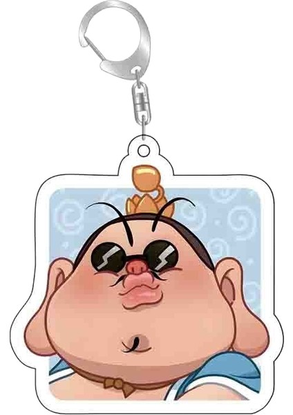 Nezha Karikatür Anahtarlık (Yurt Dışından)