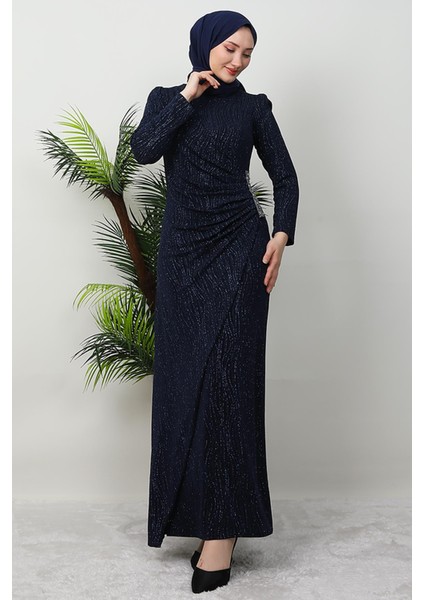 Tuğçe Tesettür Elbise Lacivert fırsatları