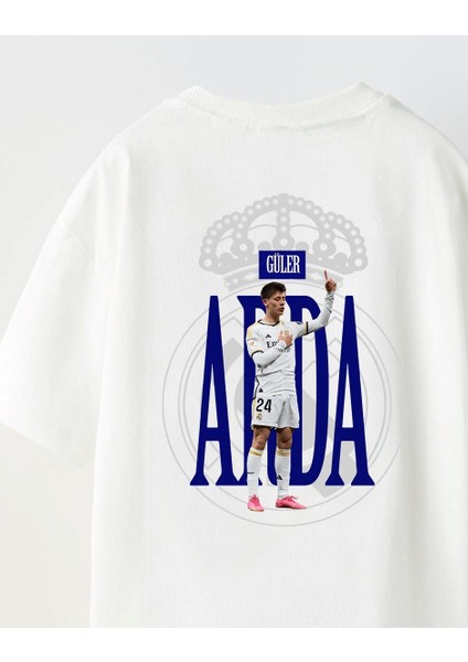Euro 2024'ÜN Genç Yıldızları Arda Güler Baskılı Beyaz Çocuk T-Shirt modelleri