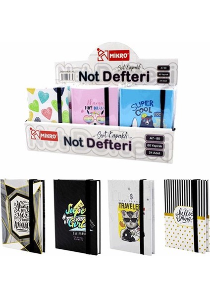 Mıkro Ofc-02 Offıce 80 Yaprak Cızgılı Not Defterı