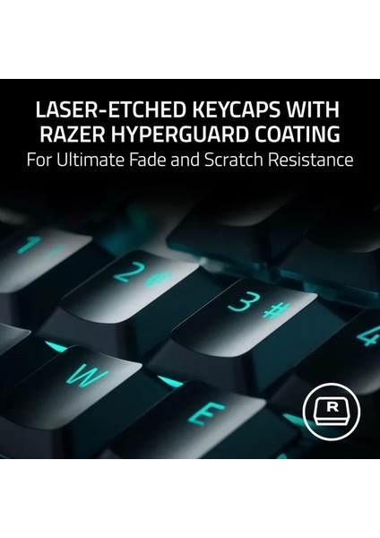 Deathstalker V2 Pro Wireless Oyuncu Klavyesi Klasik Siyah V2 Linear Optical Switch