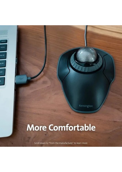 Orbit Kaydırma Halkalı Iztopu Kablolu Mouse Wired USB