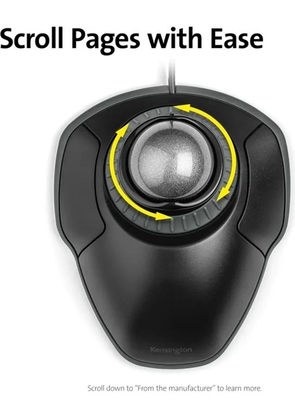 Orbit Kaydırma Halkalı Iztopu Kablolu Mouse Wired USB