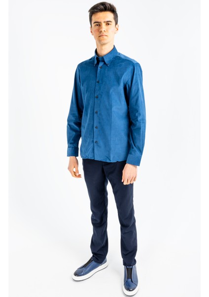 Erkek Gömlek Mavi indirimleri