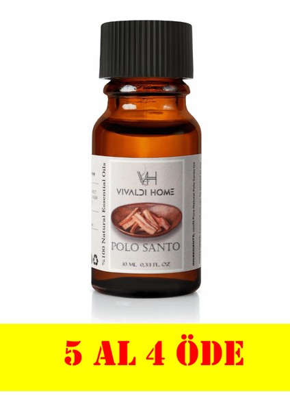 Polo Santo Aromaterapi Uçucu Yağ Esansiyel Buhurdanlık Yağı 10ML