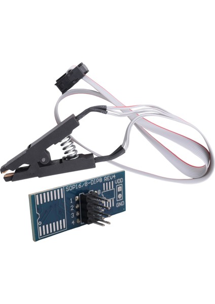 Soıc8 Sop8 Flaş Çip Ic Test Klipleri Soket Adaptörü Programcı Bıos/24/25/93 (Yurt Dışından)