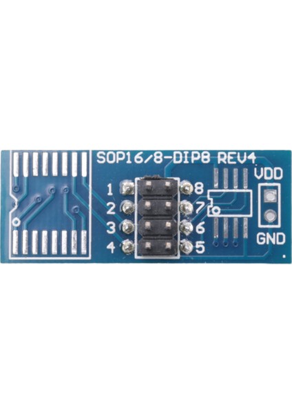 Soıc8 Sop8 Flaş Çip Ic Test Klipleri Soket Adaptörü Programcı Bıos/24/25/93 (Yurt Dışından)
