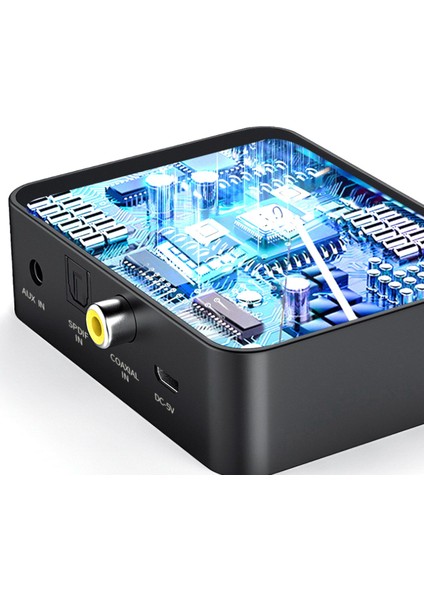 Fiber Optik Koaksiyel Bluetooth Verici Auxtf Kart Bluetooth 5.0 Ev Tv Için Bluetooth Verici Ses Adaptörü (Yurt Dışından) fırsatları