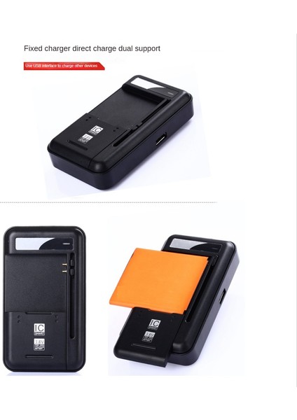 Evrensel Pil Şarj Cihazı, USB Çıkış Bağlantı Noktalı 4.35V Yüksek Voltajlı Pil Için Cep Telefonu Pil Şarjı Abd Plug (Yurt Dışından) fiyatları