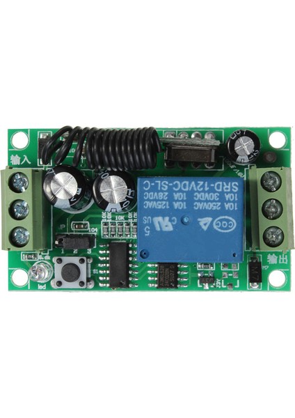 Dc 12 V 10A 1ch Kablosuz Uzaktan Kumanda Anahtarı Sistemi Alıcı Verici 2 Düğmeler Su Geçirmez Uzaktan 433 Mhz (Yurt Dışından) fırsatları
