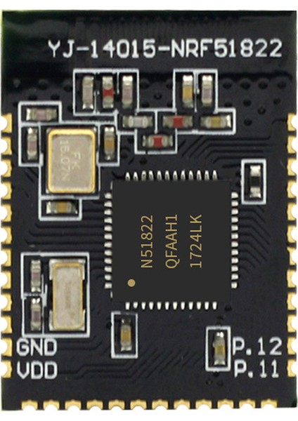 NRF51822 CORE51822 Ble 4.0 Bluetooth 2.4g Kablosuz Modülü Anten Kartı Ulp Spı I2C Uart Arayüzü Için NRF24L Serisi (Yurt Dışından)