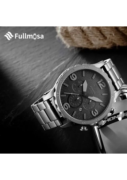 Hızlı Çıkarılan Metal Zincir Saat Kordonları Gümüş 16 mm