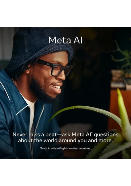 Meta Ray-Ban Akıllı Gözlükler Regular