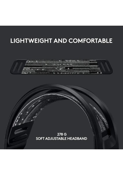 G G733 Lıghtspeed Kablosuz Oyuncu Kulaklığı Siyah Kulaklık modelleri