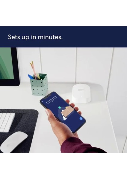 Amazon Eero 6+ Ağ Wi-Fi Router Without Eero Plus
