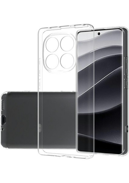 Xiaomi Redmi Note 14 Pro 5g/poco X7 5g Kılıf Ultra-Ince Esnek Tpu Şeffaf Telefon Kapağı Için (Yurt Dışından)