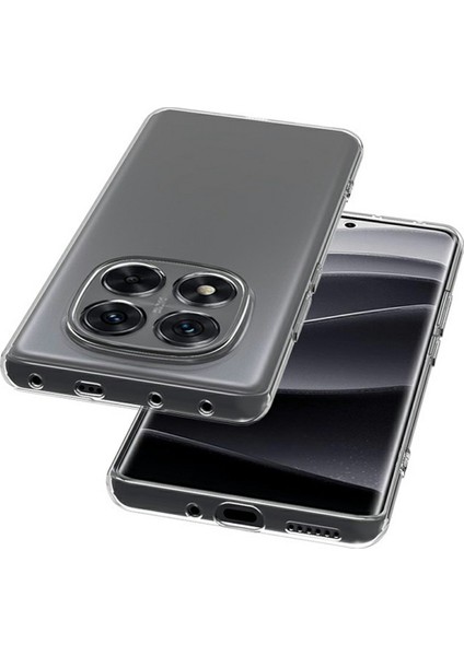 Xiaomi Redmi Note 14 Pro 5g/poco X7 5g Kılıf Ultra-Ince Esnek Tpu Şeffaf Telefon Kapağı Için (Yurt Dışından)