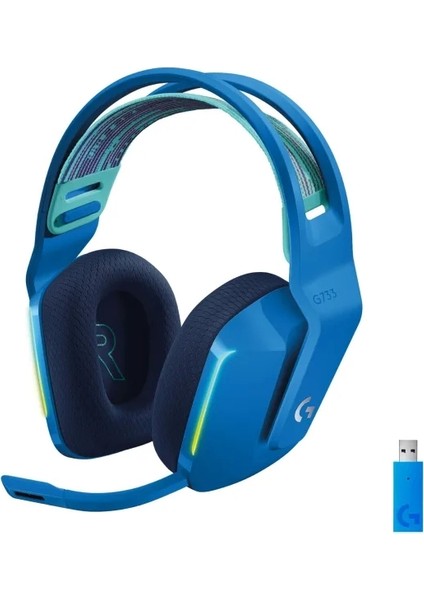 G G733 Lıghtspeed Kablosuz Oyuncu Kulaklığı Mavi Kulaklık fiyatları