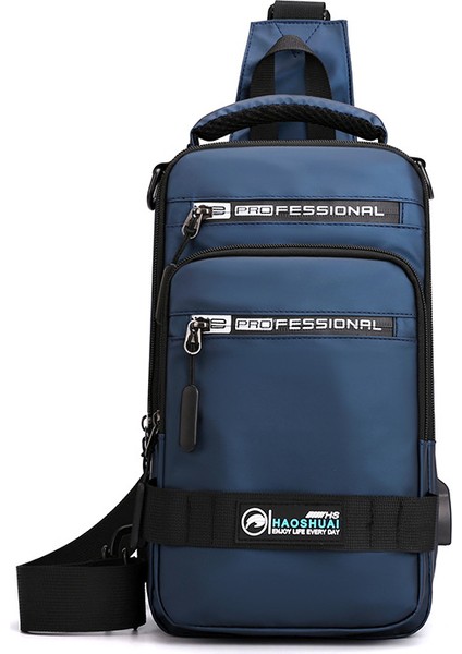 Erkekler Için Trend Açık Hava Eğlence Su Geçirmez Tek Omuz Messenger Çanta (Yurt Dışından)