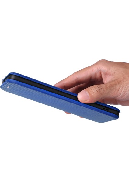 Xiaomi Redmi Note 14 Pro 4g Kılıf Karbon Fiber Doku Damla Korumalı Pu Deri Telefon Kapağı-Mavi Için (Yurt Dışından) indirimleri