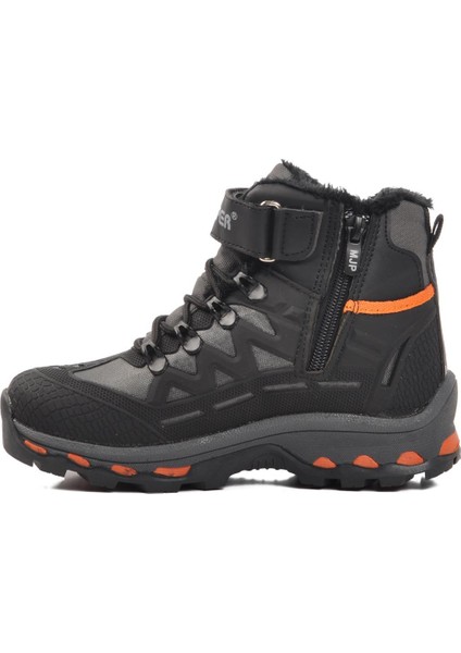 1831 F Siyah-Füme-Turuncu Cırtlı Çocuk Bot fiyatları