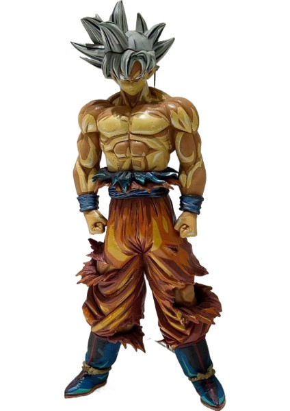 30 cm Süper Saiyan Modeli Manga Renkli Goku (Yurt Dışından)